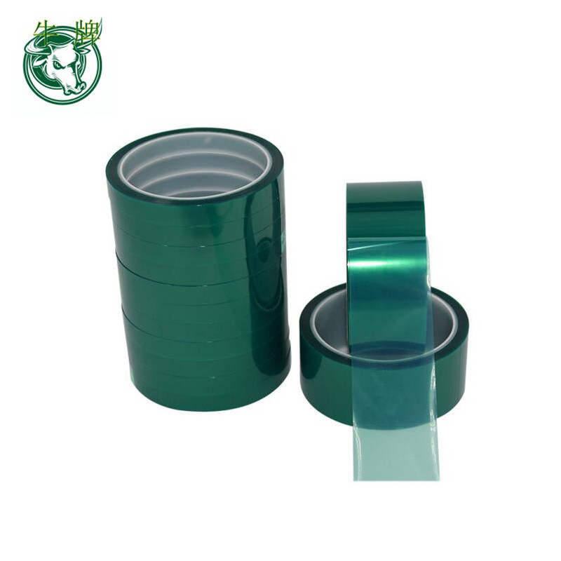 Спецификация индивидуальные зеленый цвет ПЭТ-пленка силиконовая клейкая лента лента для маскировки